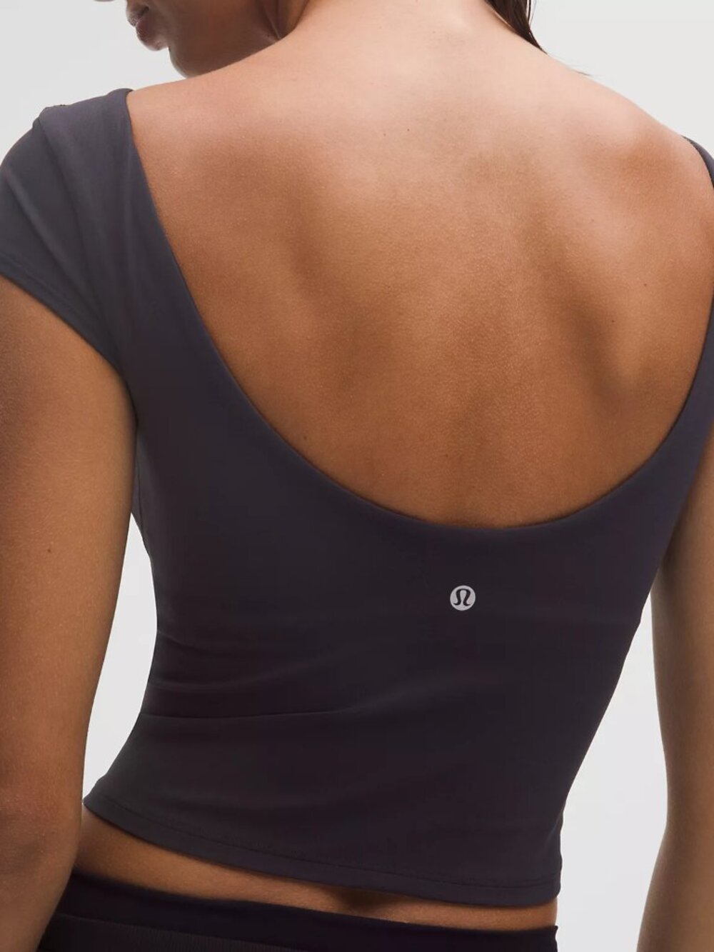 lululemon Align™ Scoop-Back Short-Sleeve Shirt B–D Cups -- Nightmouth (size 12) - Picture 7 of 7